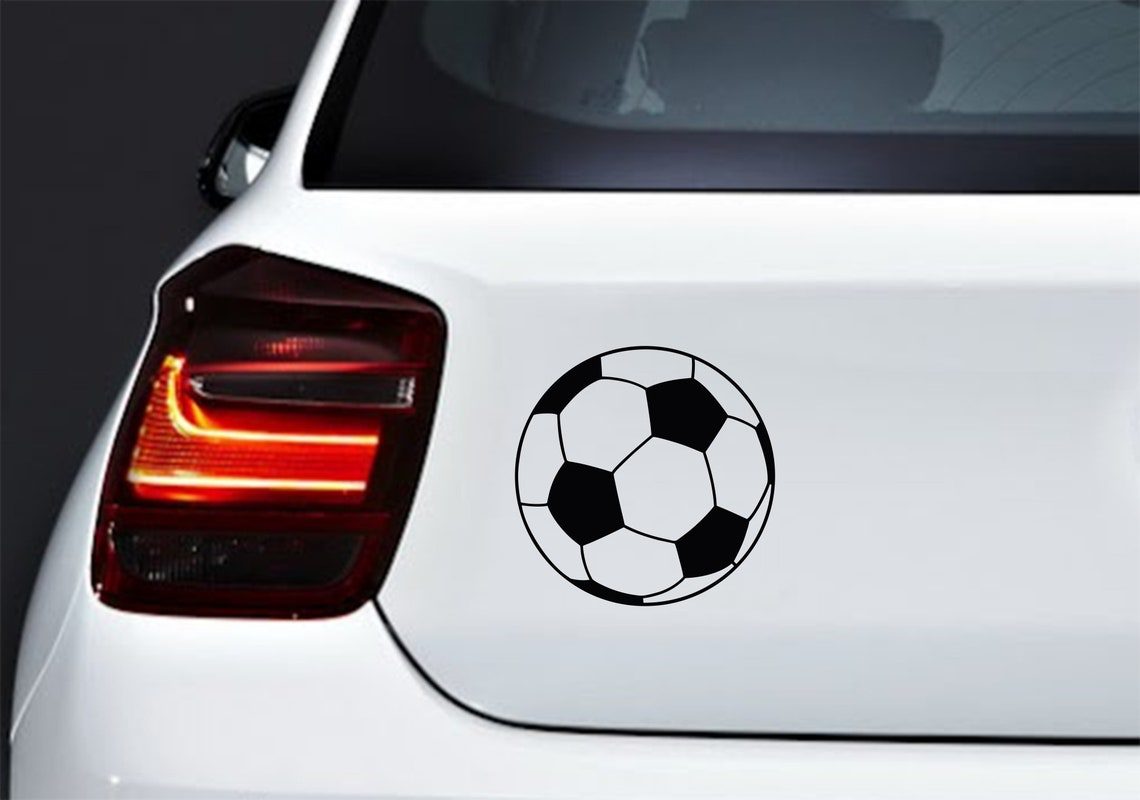 Soccer Ball Football Car Laptop Motorbike Vinyl Decal Sticker - Image 4