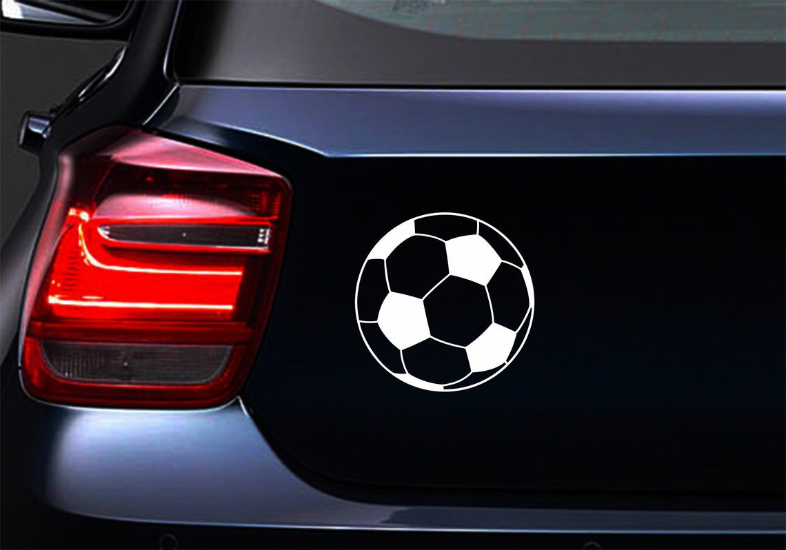 Soccer Ball Football Car Laptop Motorbike Vinyl Decal Sticker - Image 5