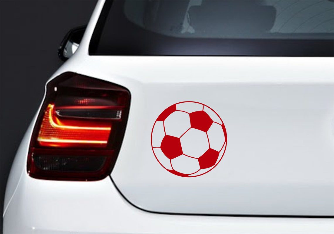 Soccer Ball Football Car Laptop Motorbike Vinyl Decal Sticker - Image 6