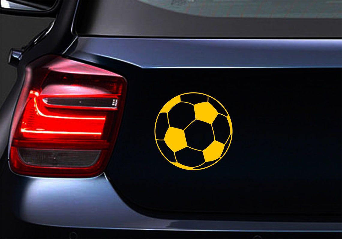Soccer Ball Football Car Laptop Motorbike Vinyl Decal Sticker - Image 8