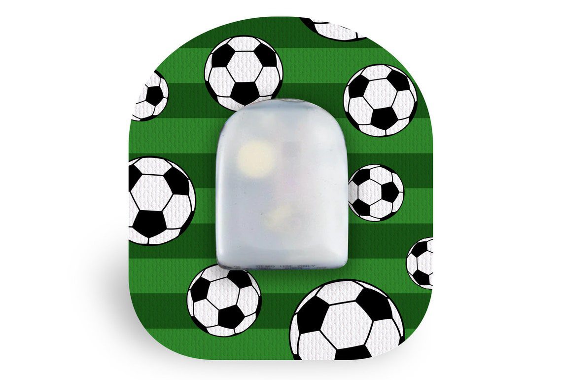 Football Patch for Freestyle Libre, Dexcom G6, Omnipod, & Medtronic CGMs, Waterproof Diabetes Stickers - Image 7
