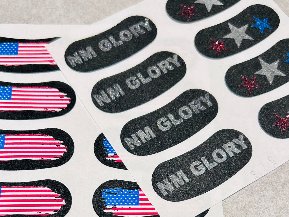 Custom Eye Black Stickers: Team Logo, Sports Face Stickers - Image 3