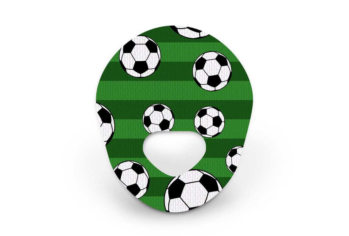 Football Patch for Freestyle Libre, Dexcom G6, Omnipod, & Medtronic CGMs, Waterproof Diabetes Stickers - Image 4