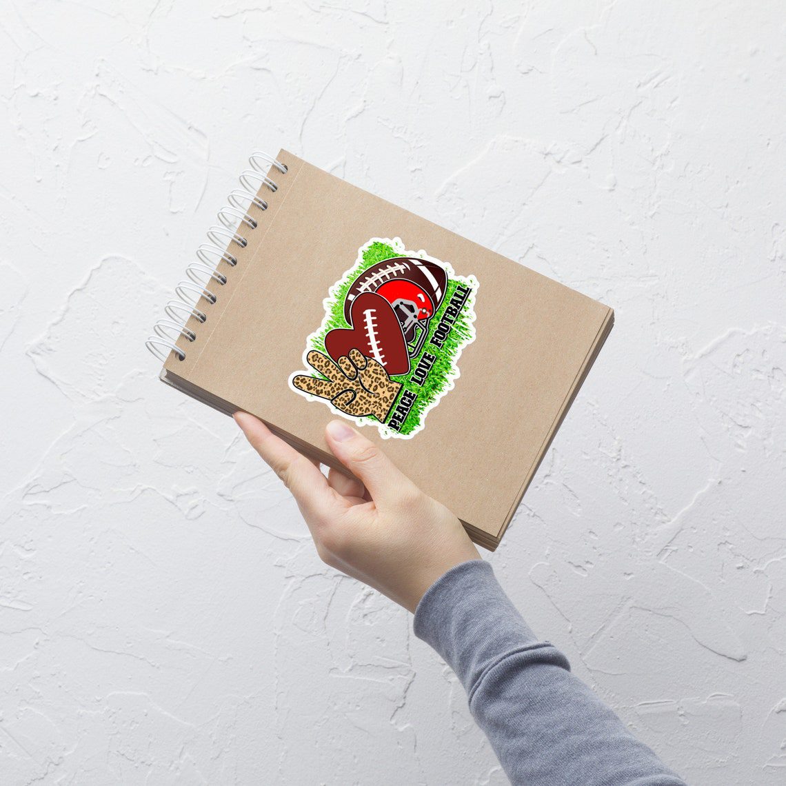 Football stickers Sport vinyl decal laptop planner journal water bottle tumbler gift decor 10/06 FT1P02 - Image 6