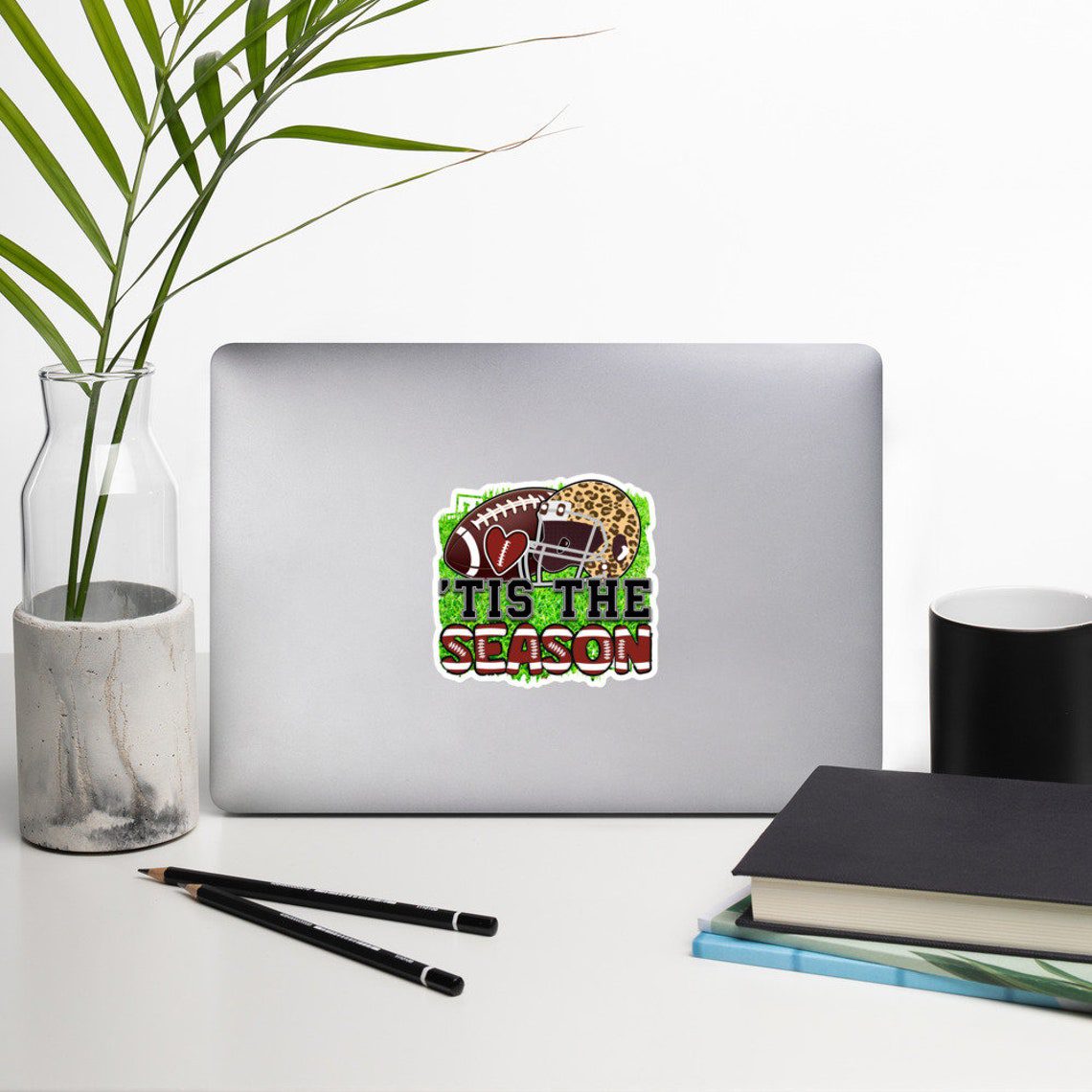 Football stickers Sport vinyl decal laptop planner journal water bottle tumbler gift decor 10/06 FT1P08 - Image 8