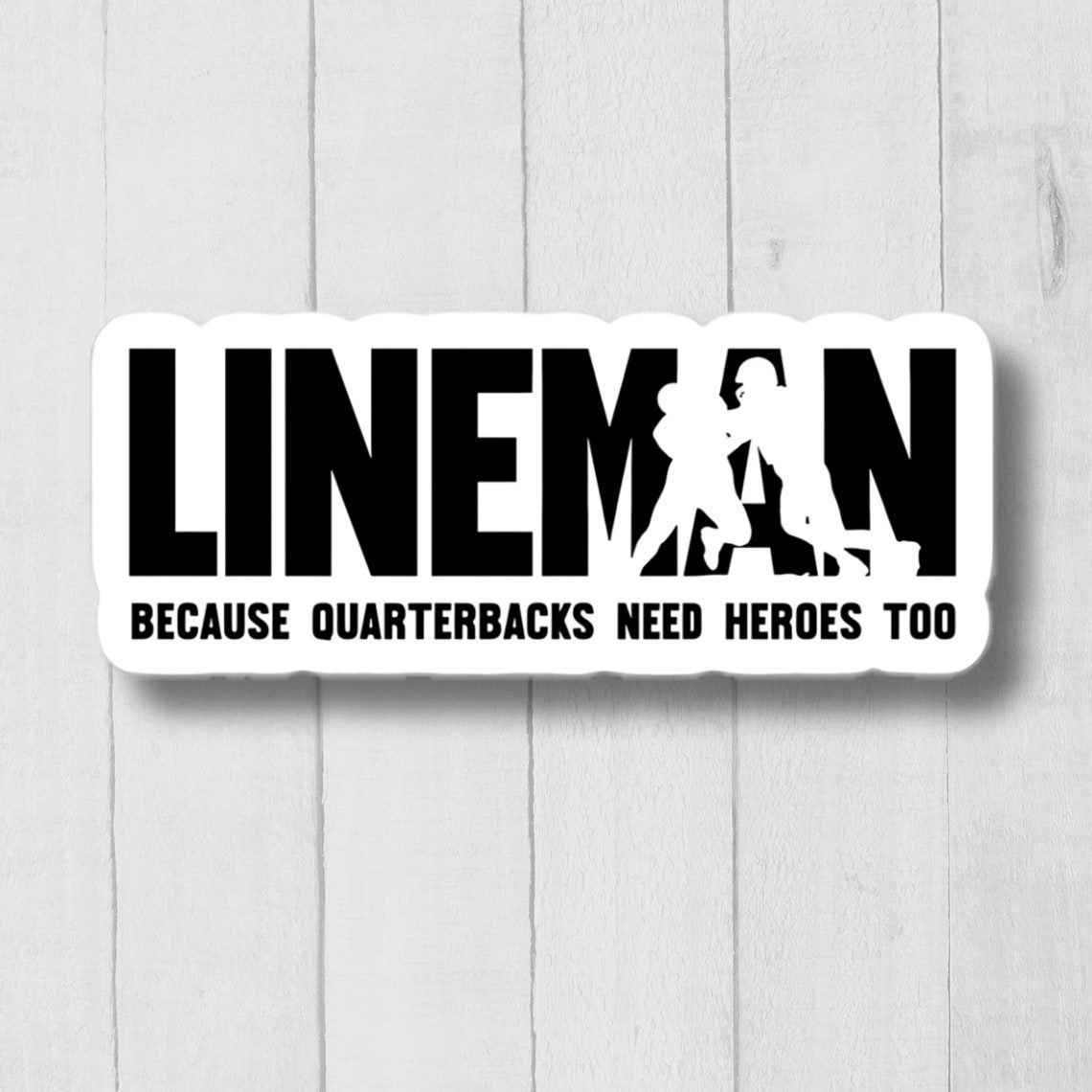 Football Decal, Football Sticker, School Football Decal, Funny Football Vinyl Decal, Football Player Sticker, Football Coach Sticker - Image 2