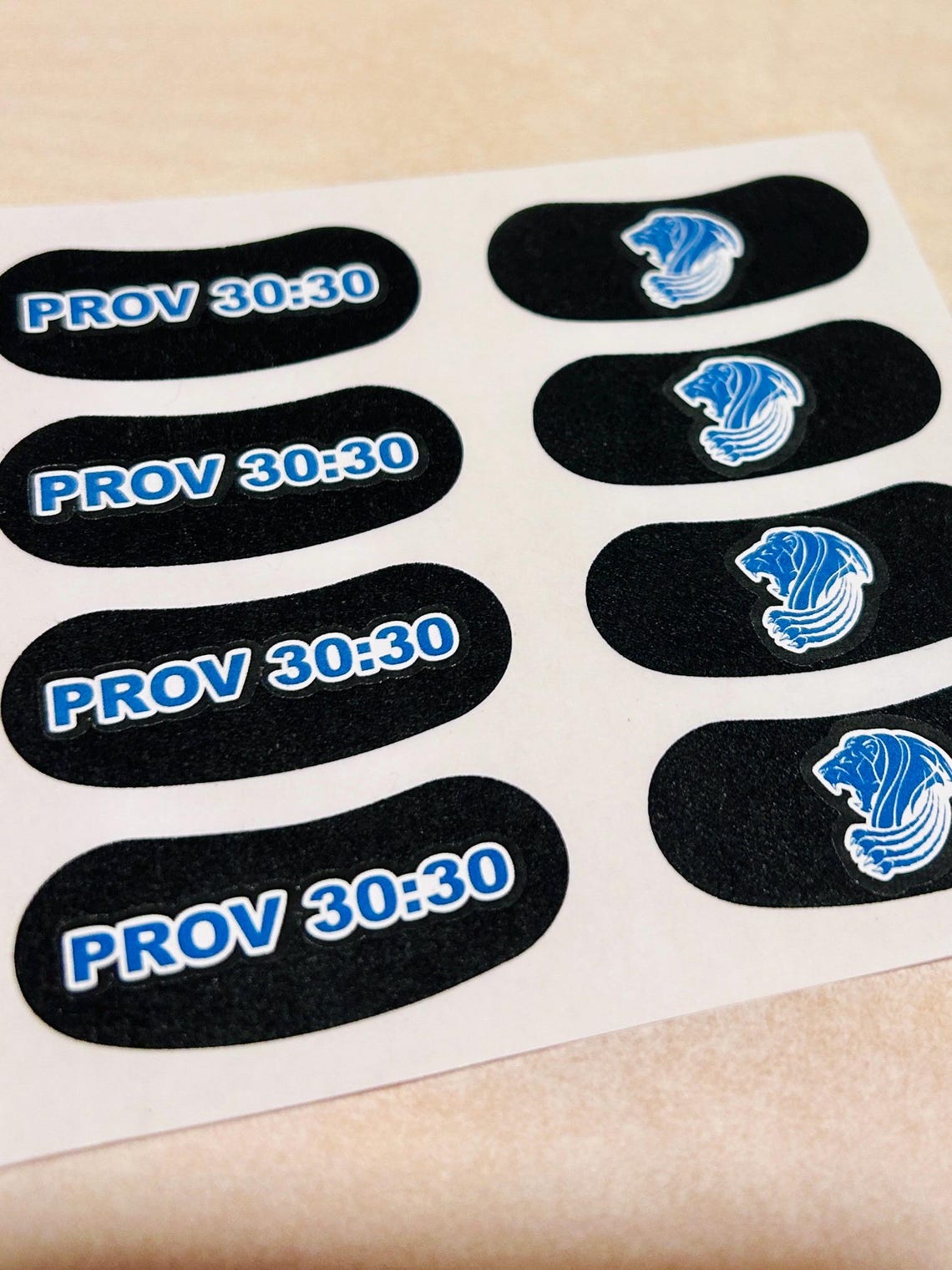 Custom Eye Black Stickers: Team Logo, Sports Face Stickers - Image 5