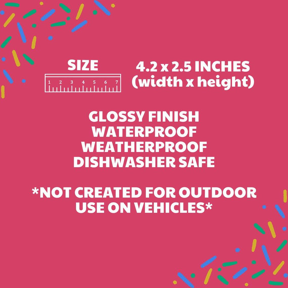 Pittsburgh Football Sticker - Waterproof, Glossy Finish - Image 3