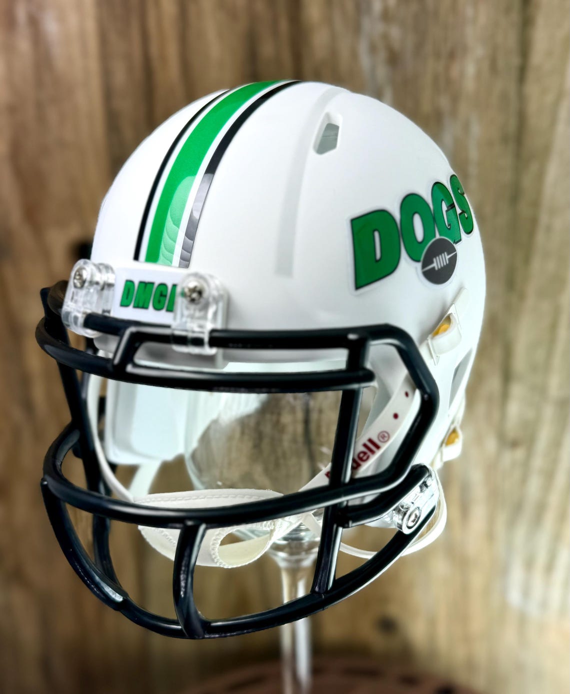 Custom Riddell Speed Mini Football helmet Sticker Package Includes Side Decals, Bumpers & Stripes, Dye Cut, NO MINIMUM, Helmet Not Incld - Image 11