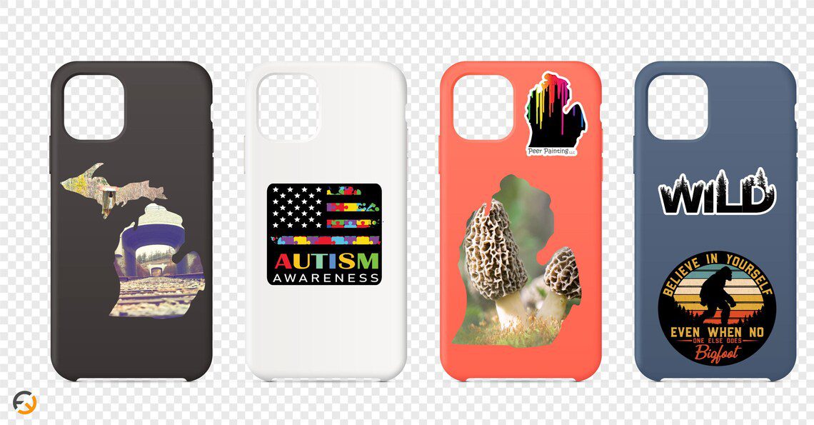 Detroit Lions Field. Lion Shape. Waterproof/Weather Resistant Vinyl Sticker. Gloss Finish - Image 6