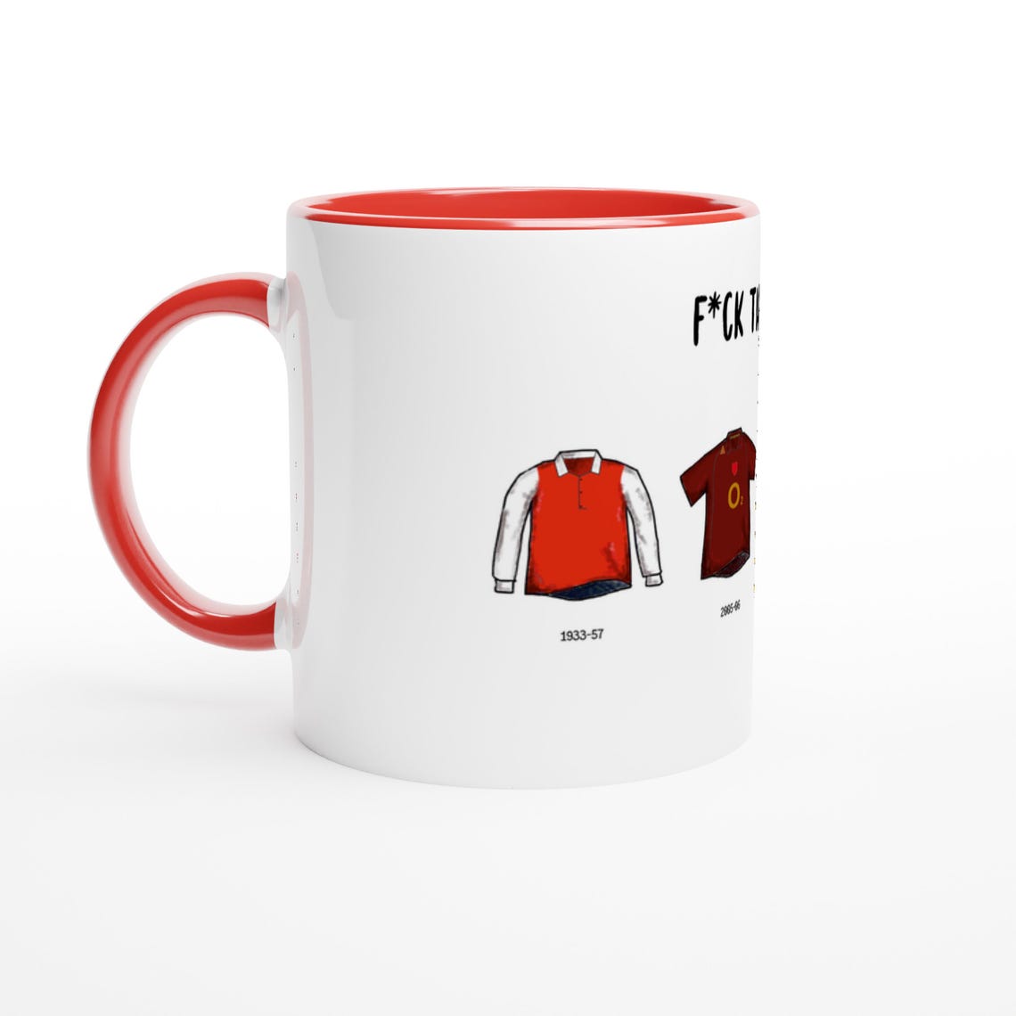 Arsenal Mug | Football Kits Through The Ages | Funny Gift - Image 4