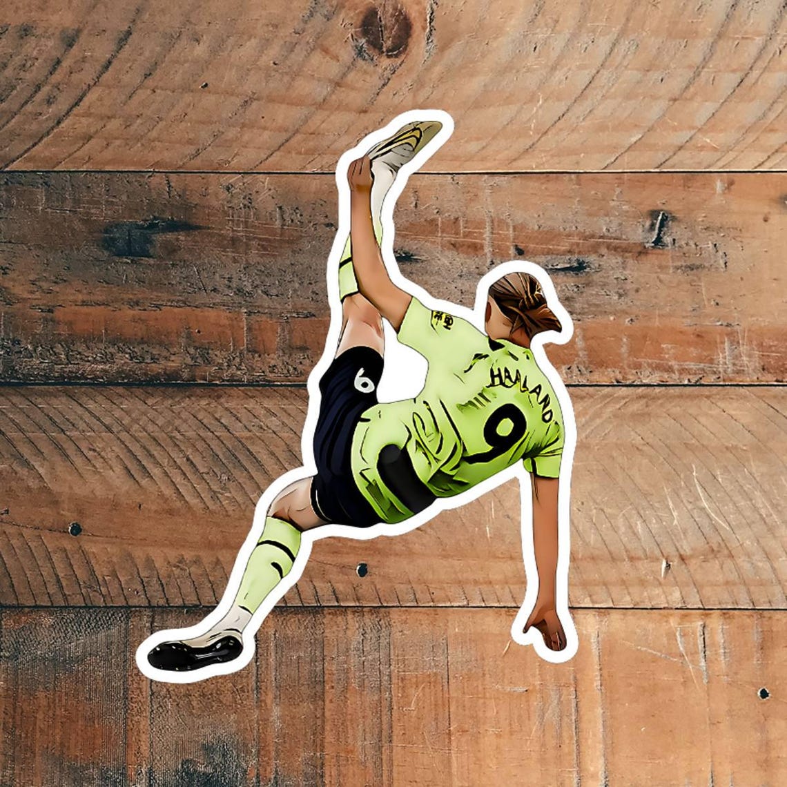 Illustration Realistic Cartoon Style Football English Soccer Vinyl Stickers - Image 6