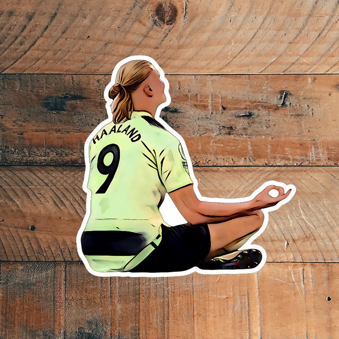 Illustration Realistic Cartoon Style Football English Soccer Vinyl Stickers - Image 7