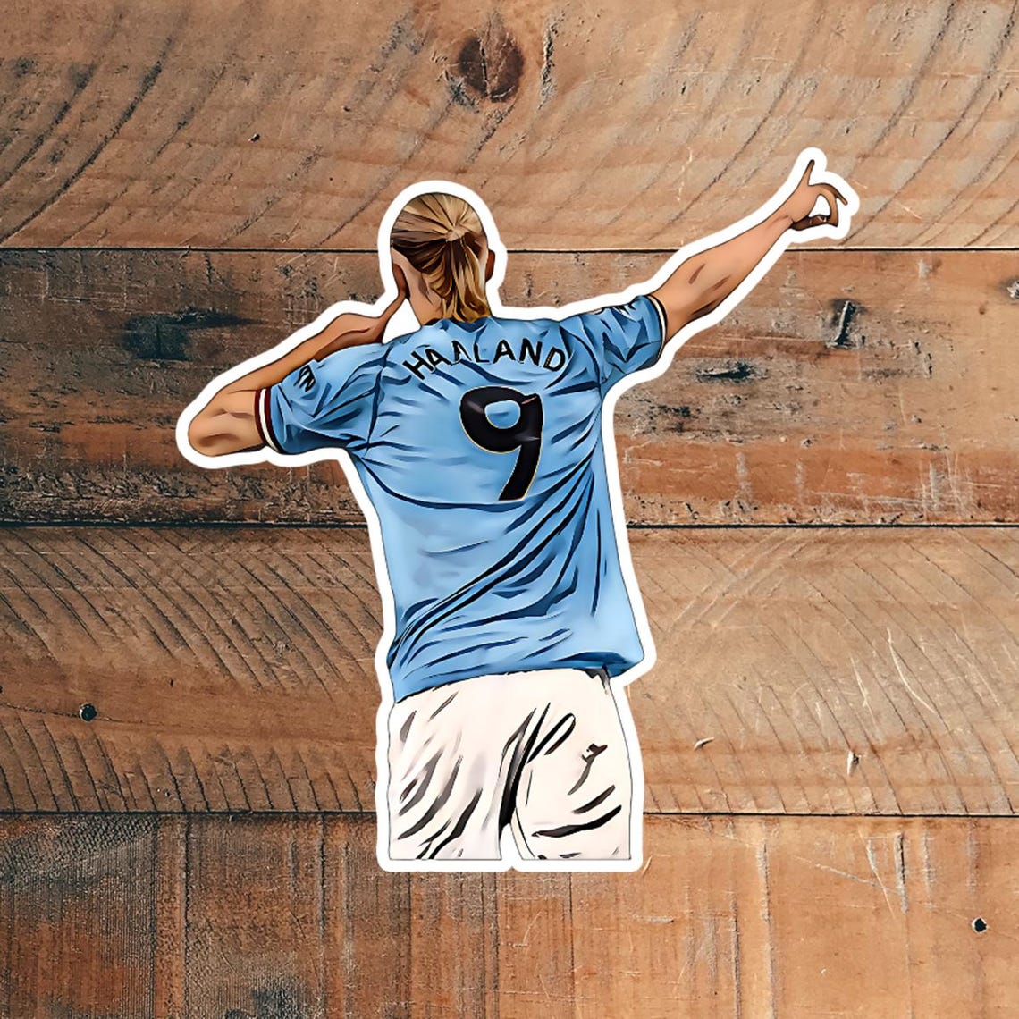 Illustration Realistic Cartoon Style Football English Soccer Vinyl Stickers - Image 3