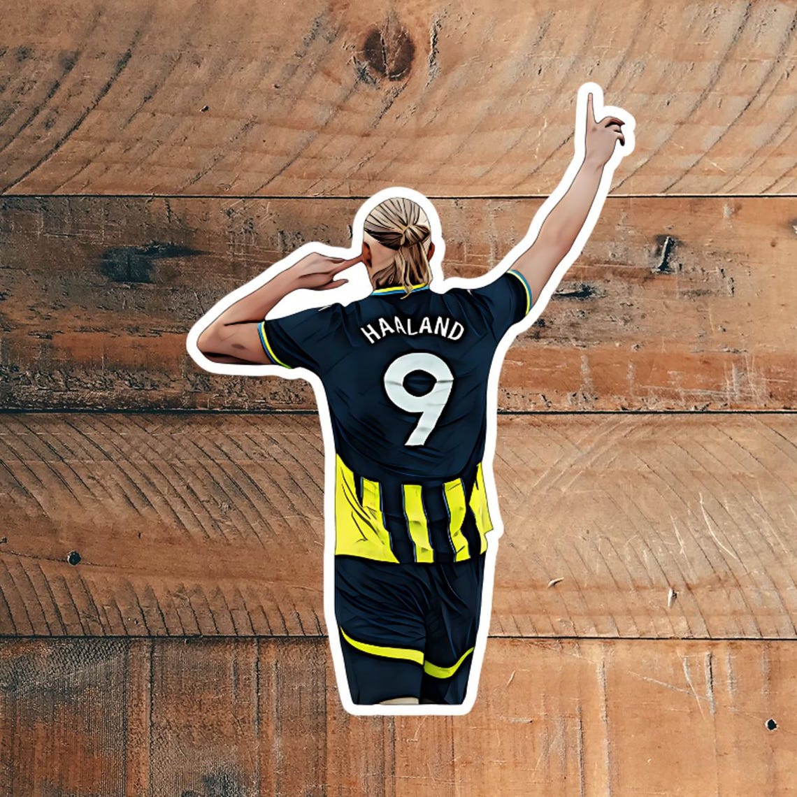 Illustration Realistic Cartoon Style Football English Soccer Vinyl Stickers - Image 10