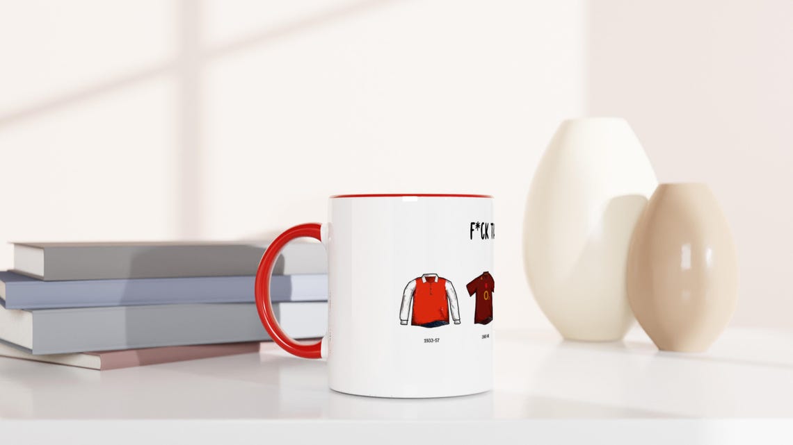 Arsenal Mug | Football Kits Through The Ages | Funny Gift - Image 7