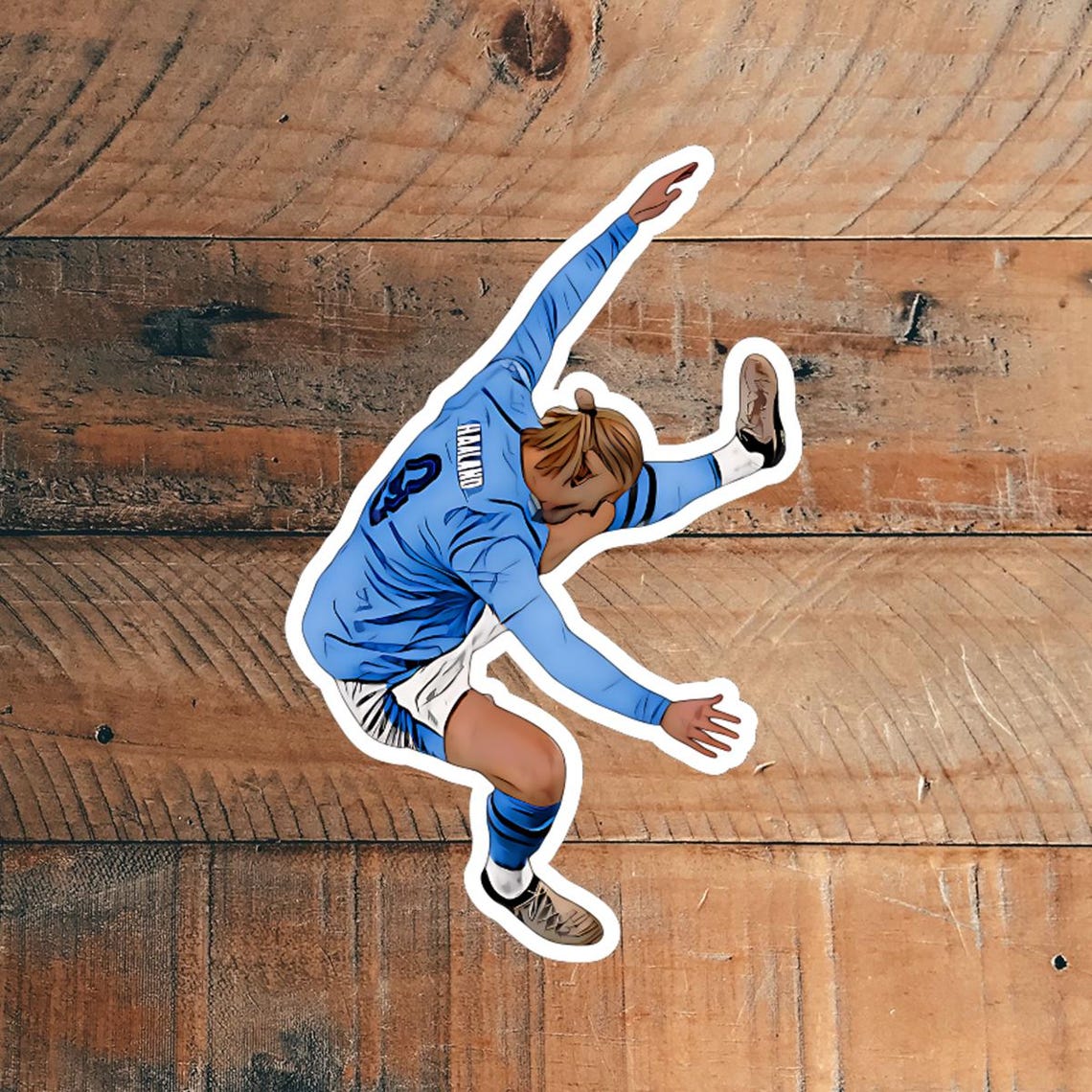 Illustration Realistic Cartoon Style Football English Soccer Vinyl Stickers - Image 8