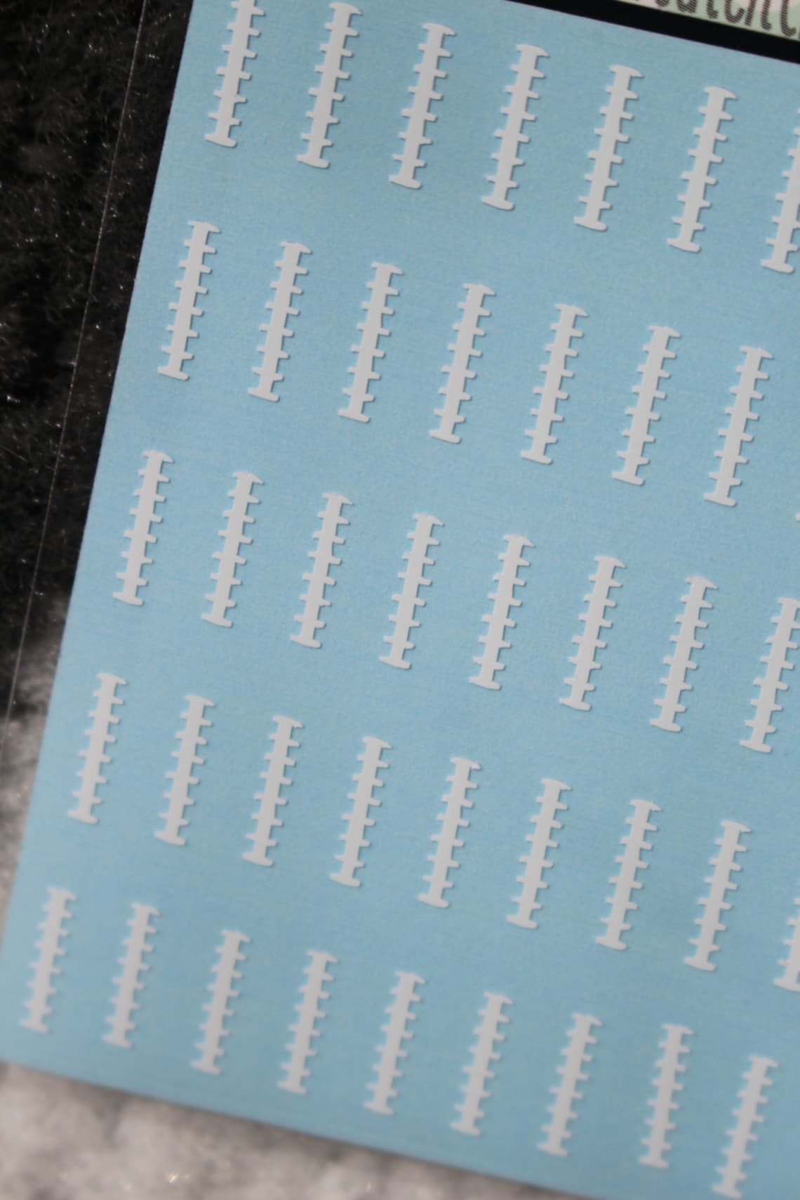 Football Tie Nail Decals – Vinyl Nail Stickers for DIY Manicure | Salon Style Nail Art at Home | Small Vinyl Decals for Nails, Crafts & More - Image 3