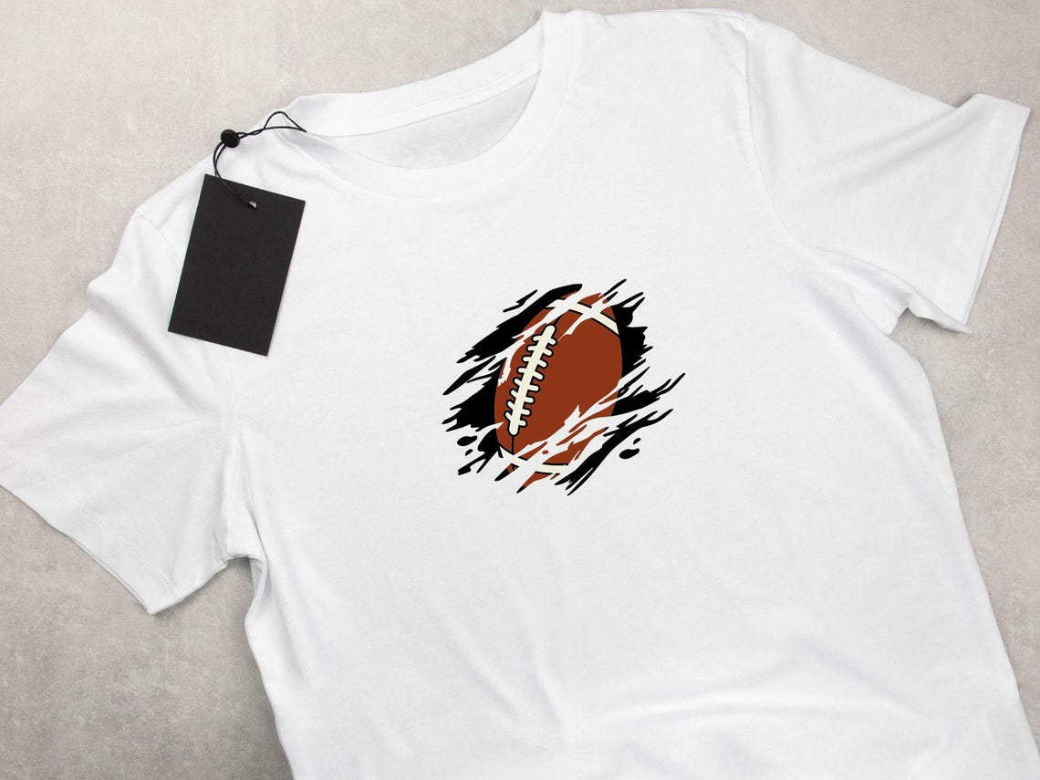 Football SVG,DIY Football Svg,Football Silhouette,Football PNG,Football laces,Football Cut File For Cricut,Football Cut File,Cameo - Image 5