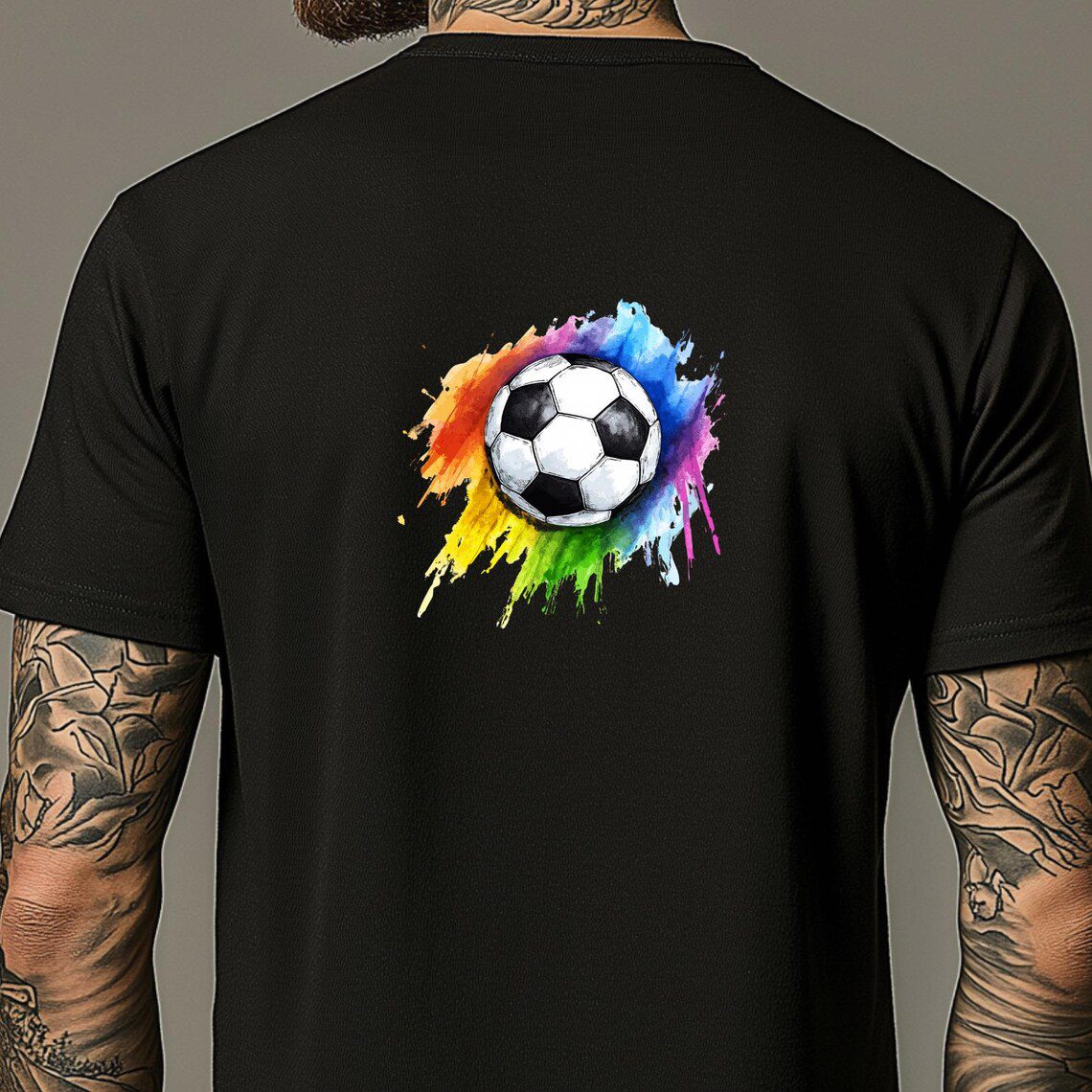 20 Watercolor Football Clipart, Sports Clipart Set, Football Goal PNG,Watercolor Soccer Elements, FootBall PNG Bundle, Digital Football Art - Image 5