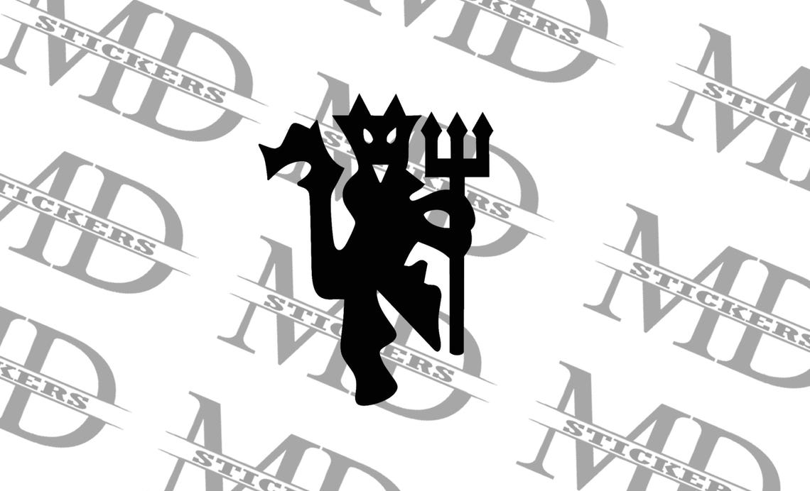 MANCHESTER UNITED Vinyl Decal Sticker gamer car truck window laptop cellphone tumbler Multiple Colors & Sizes - Image 2