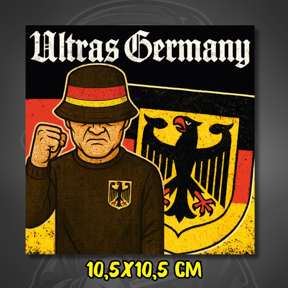 Ultras Germany Sticker - Germany Football Fan Sticker - Ultras Supporter Decoration - Image 2