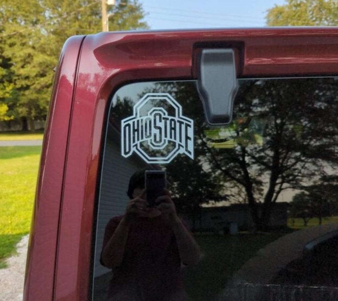 Custom College University Team LOGO Vinyl Decal Sticker Football, Basketball, Baseball, Softball, For Windows, Hydroflasks Laptop Gift - Image 7