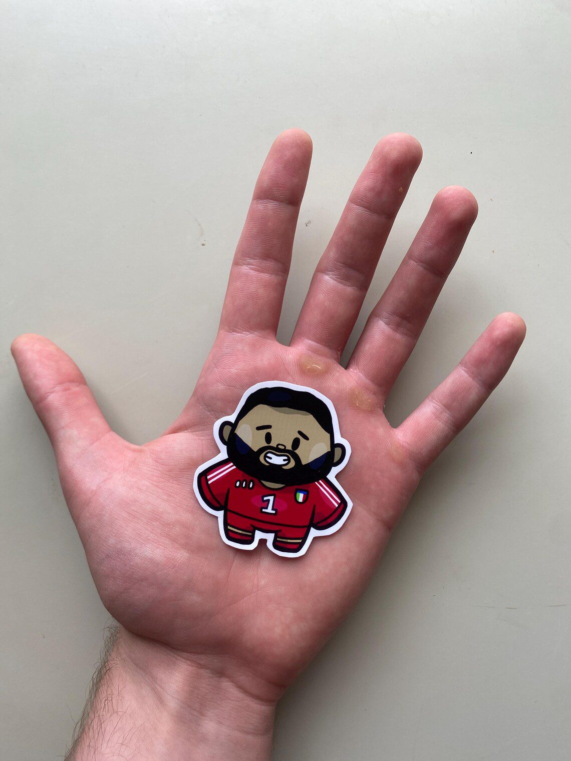 Footballer Stickers: Hand Drawn Digital Art - International Kit - Image 9