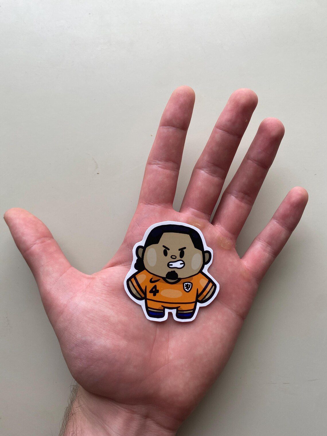 Footballer Stickers: Hand Drawn Digital Art - International Kit - Image 10