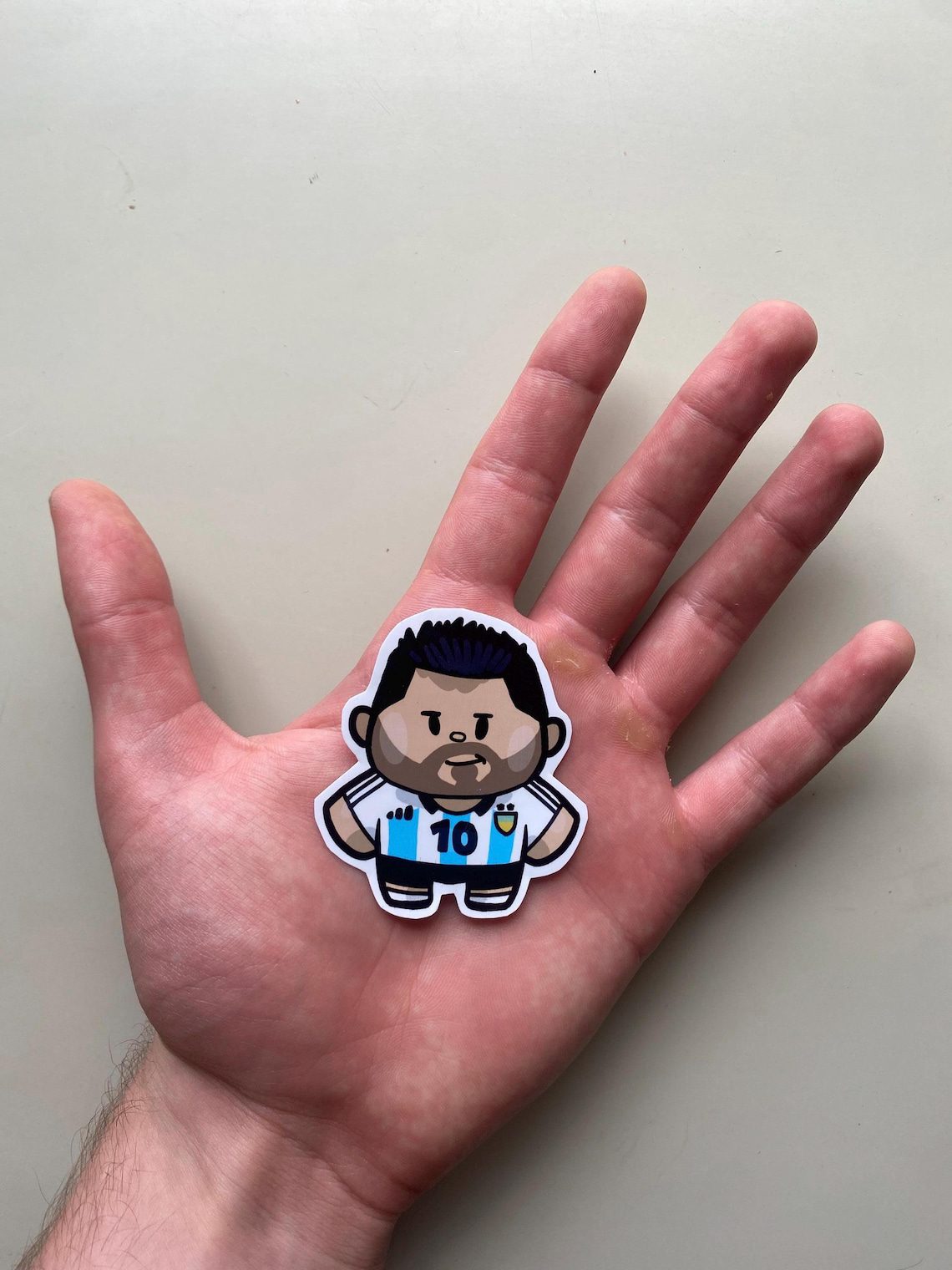 Footballer Stickers: Hand Drawn Digital Art - International Kit - Image 4