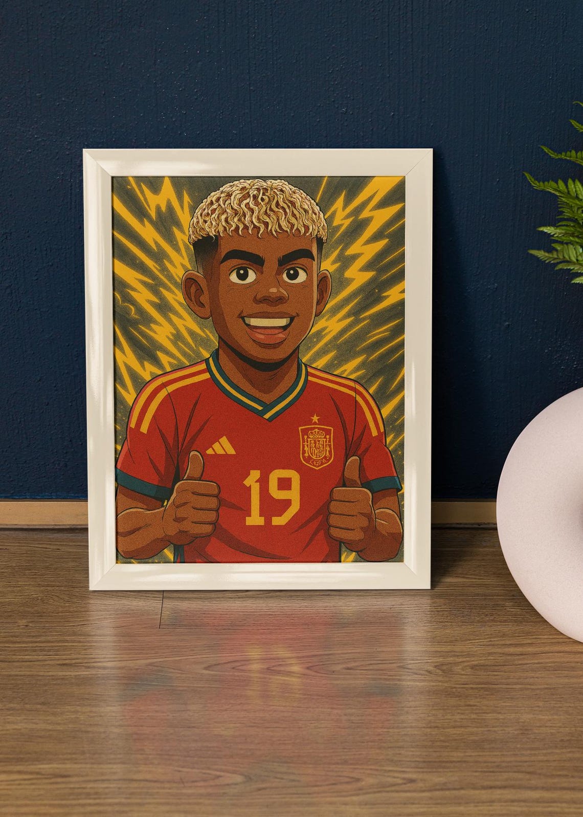 Ronaldo, Messi, Neymar, Mbappé, Kane, Lamine & More – 40 Design Bundle of the World’s Best Footballers for Stickers, Posters, Mugs and More - Image 9