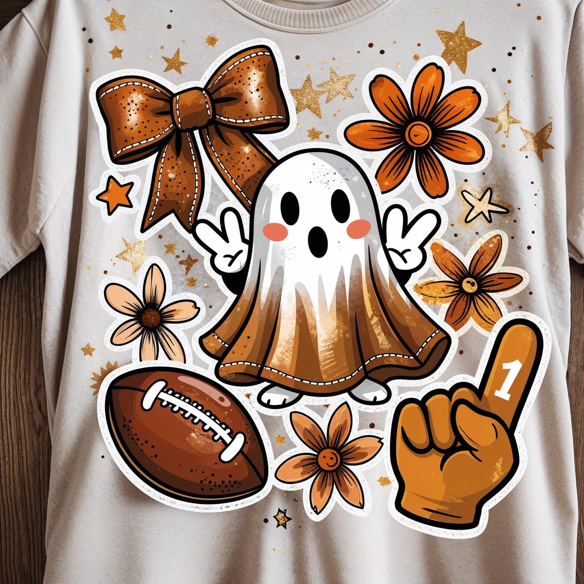Football PNG Bundle Retro Game Day Touchdown Season Silly Football Goose Coquette Bow Funny Fall Football Mama Ghost Cherries PNG Designs - Image 6
