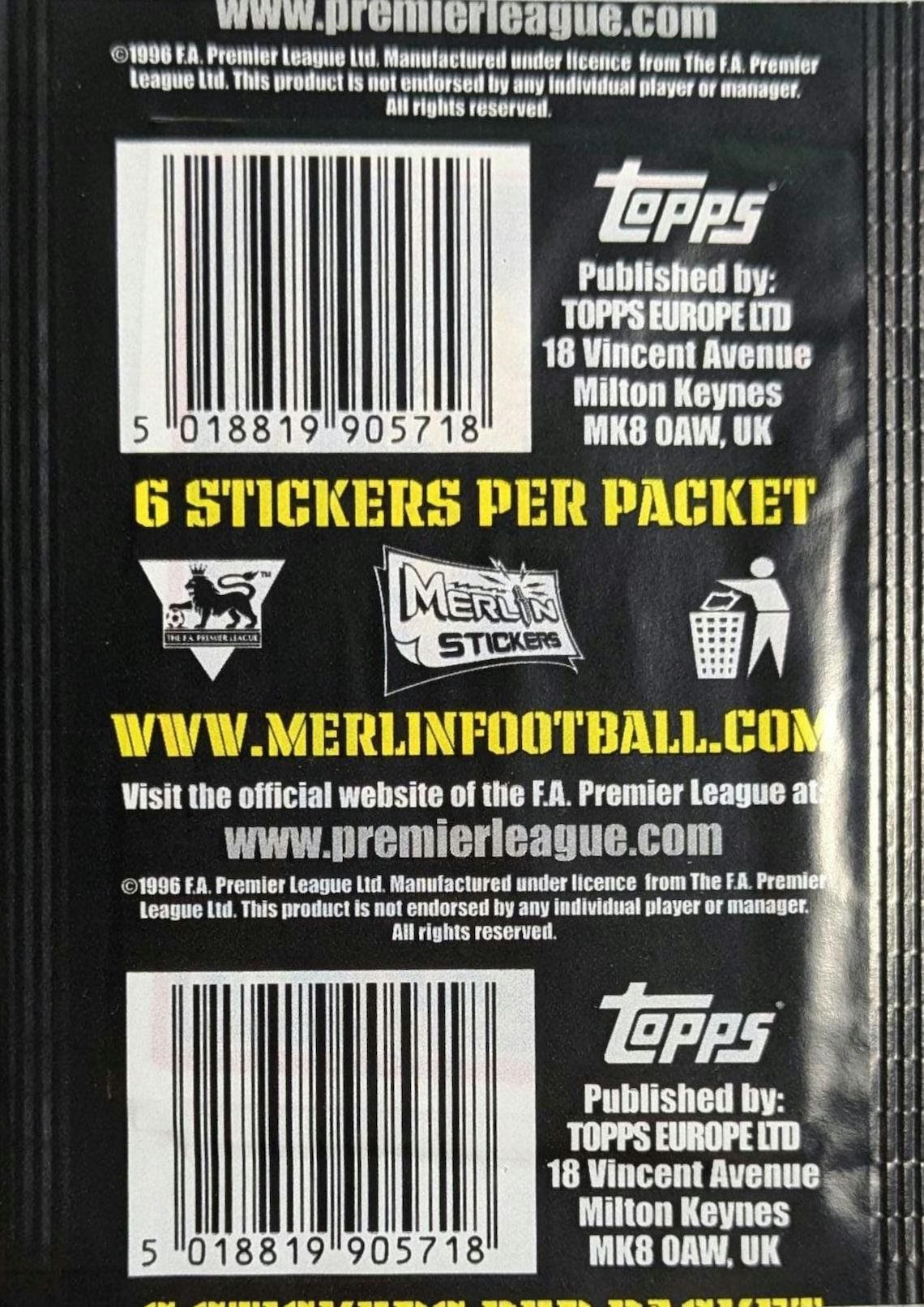 2006/7 Merlin Premier League Sealed Football Sticker Pack - Image 4