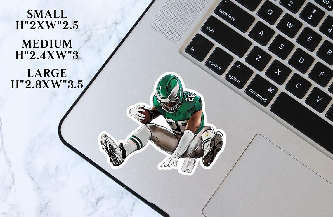 Illustrated Realistic Cartoon style Football stickers Glossy or Matte Laminate - Image 7