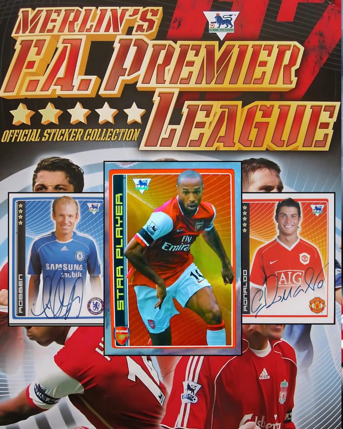 2006/7 Merlin Premier League Sealed Football Sticker Pack - Image 2