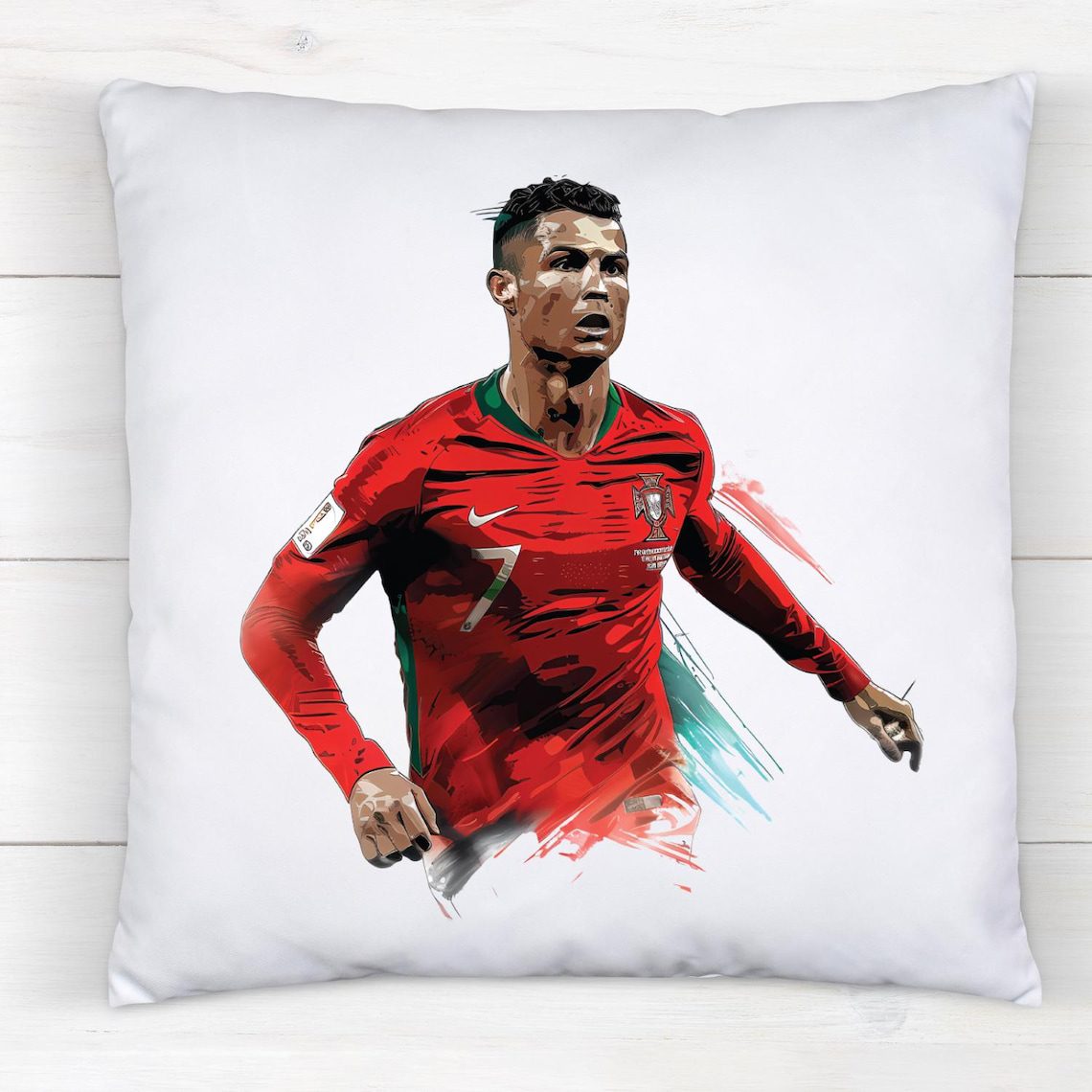 Cristiano Ronaldo CR7 SVG PNG Bundle: Football Art, Stickers, and Silhouettes - Image 8