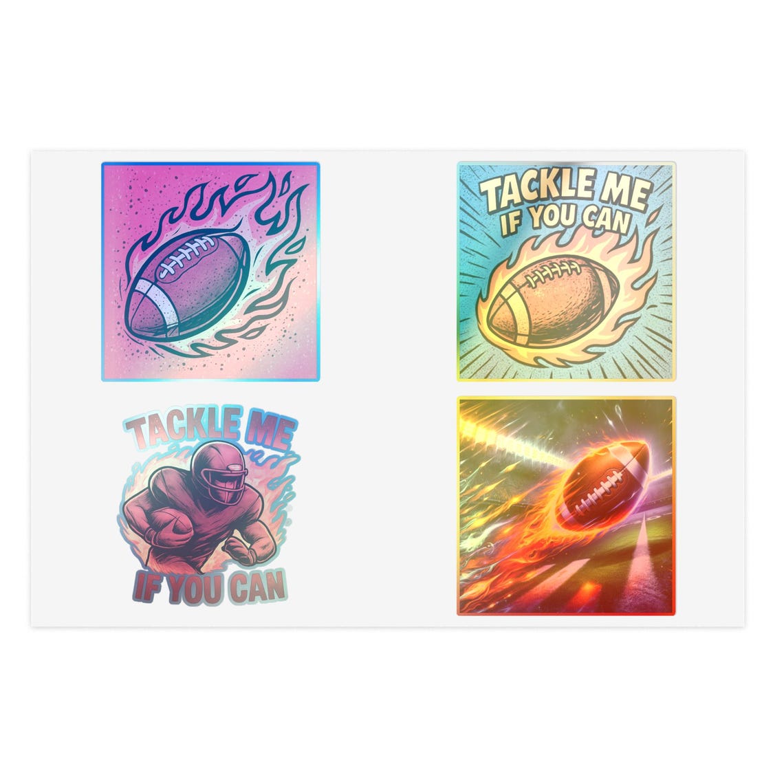Football-Themed Sticker Sheets, Fun Sports Decals - Image 6