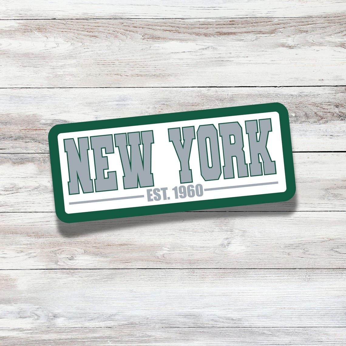 New York Jets Stickers• Football Stickers • Sports • Water Resistant Stickers • Sticker Pack • Vinyl Sticker • Gifts for Him - Image 5