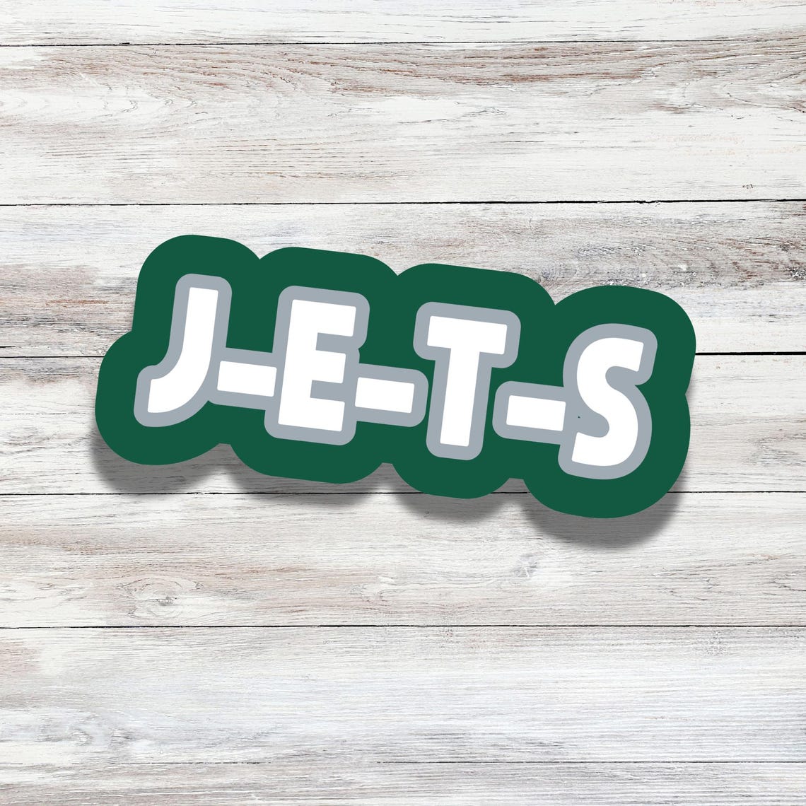 New York Jets Stickers• Football Stickers • Sports • Water Resistant Stickers • Sticker Pack • Vinyl Sticker • Gifts for Him - Image 7