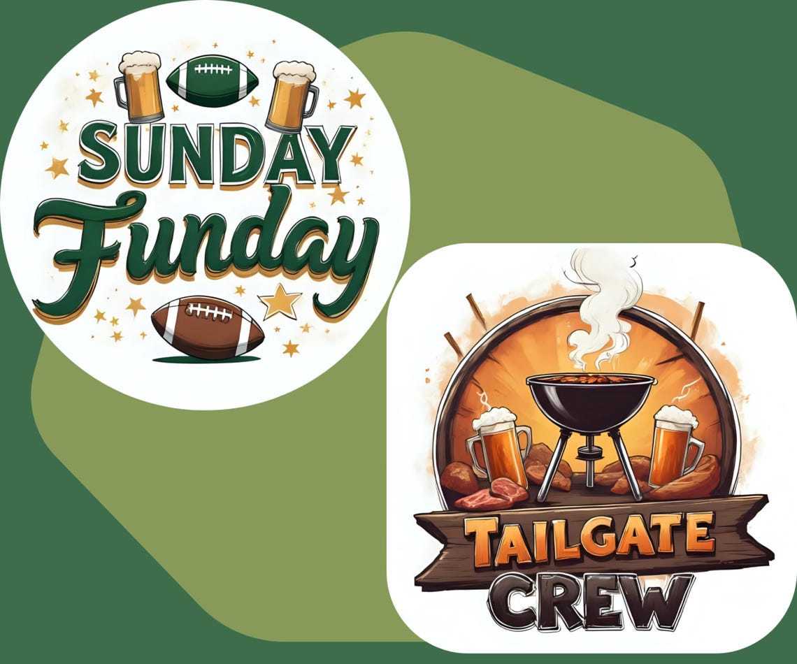 Football Digital Sticker Pack | NFL Season Phone Wallpapers | Game Day Planner Stickers | Sports Digital Download - Image 8