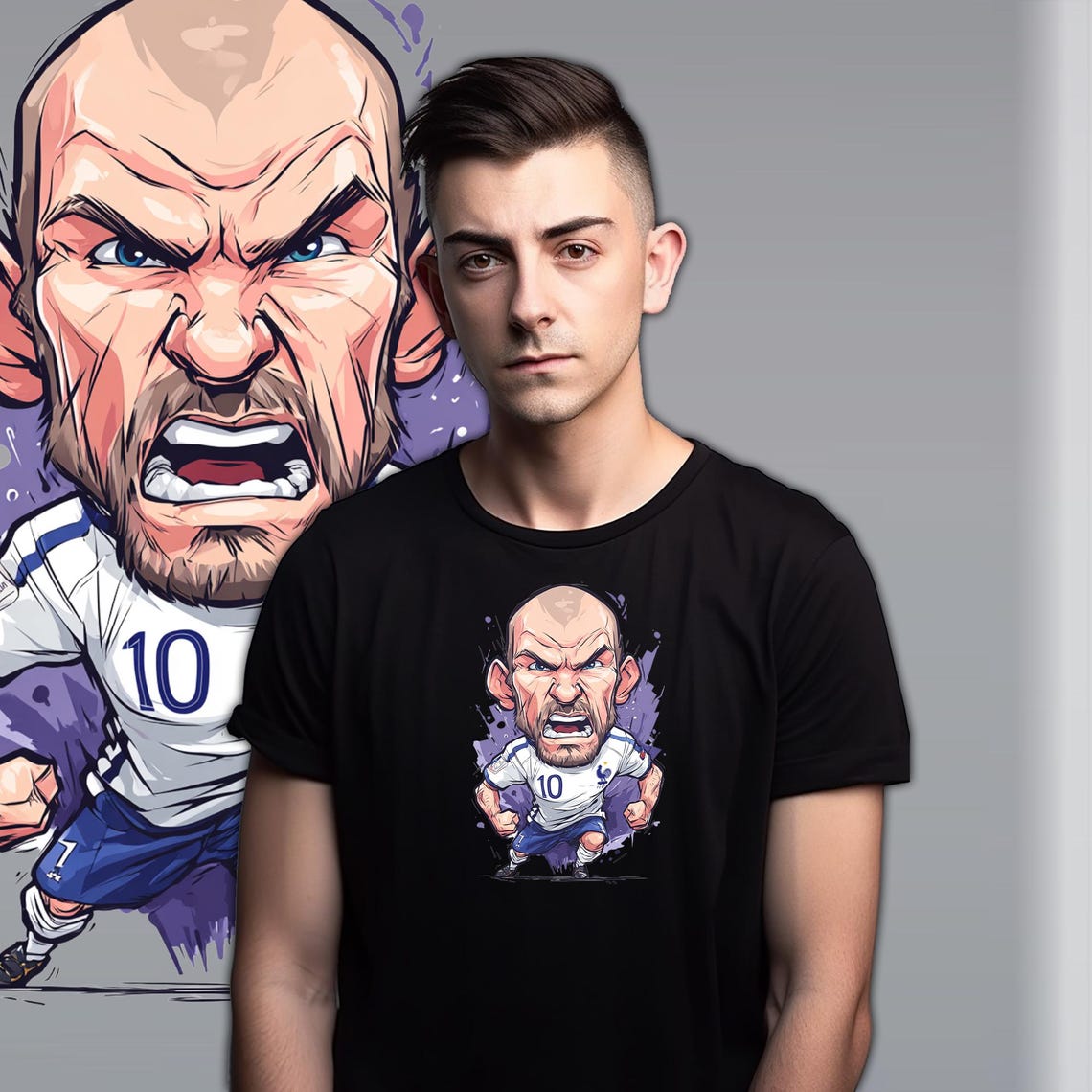 Chibi Soccer Icons – Popular Football Players Illustration - Image 4