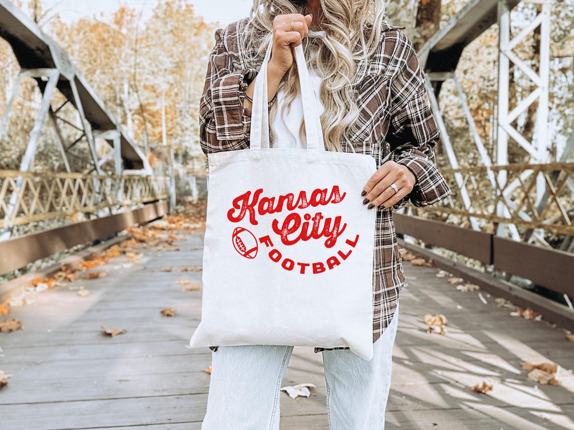 Kansas City Football Six PNGs, SVG Clipart, Digital Download for Crafters, Sublimation, KC Fan Sticker, Sports Scrapbook - Image 4