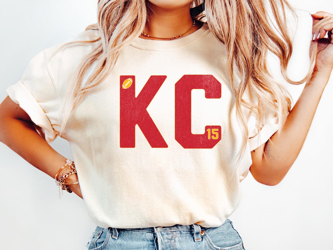 Kansas City Football Six PNGs, SVG Clipart, Digital Download for Crafters, Sublimation, KC Fan Sticker, Sports Scrapbook - Image 6