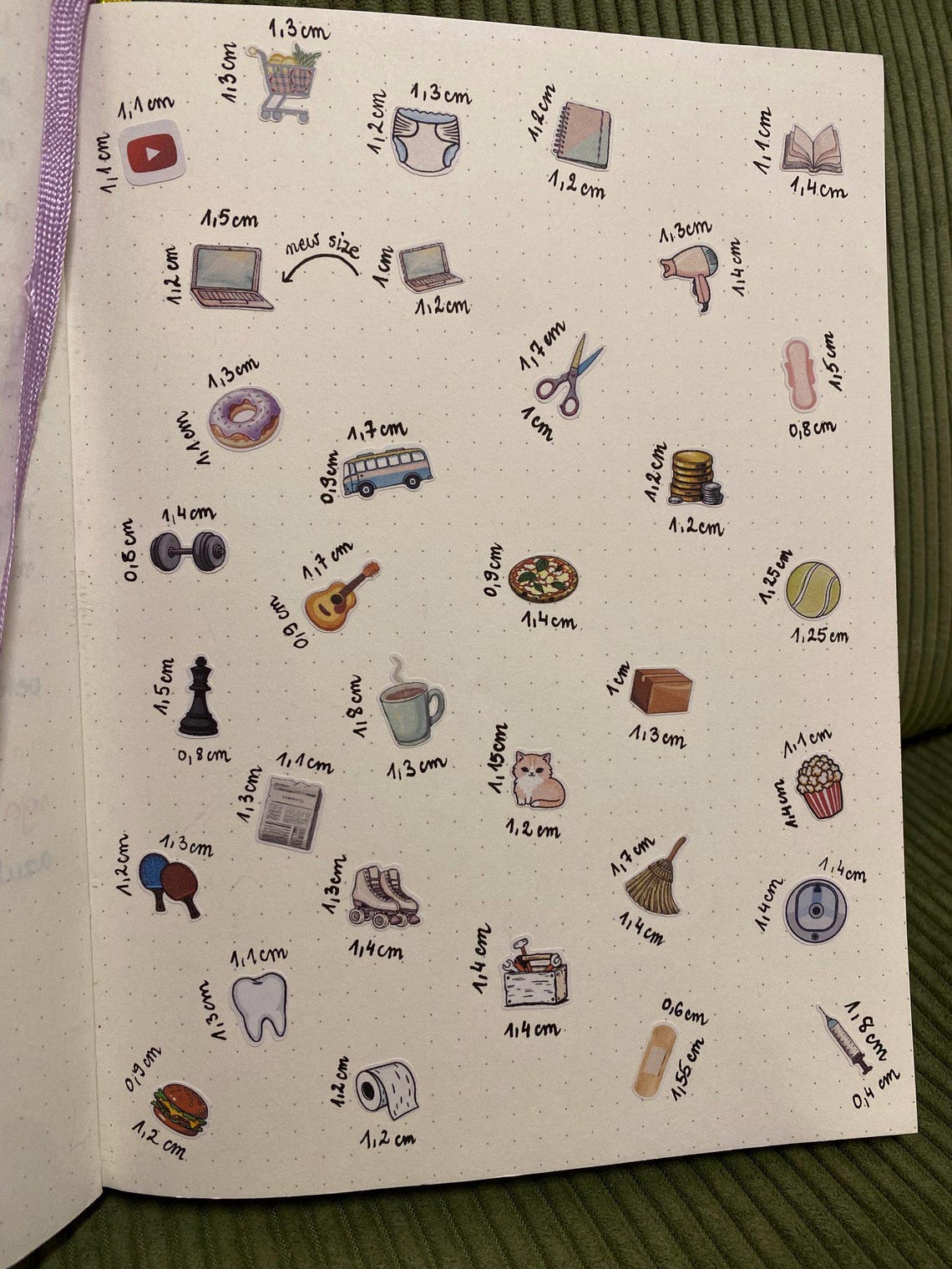 Mini Football Stickers: Sport Planner Stickers - Image 5