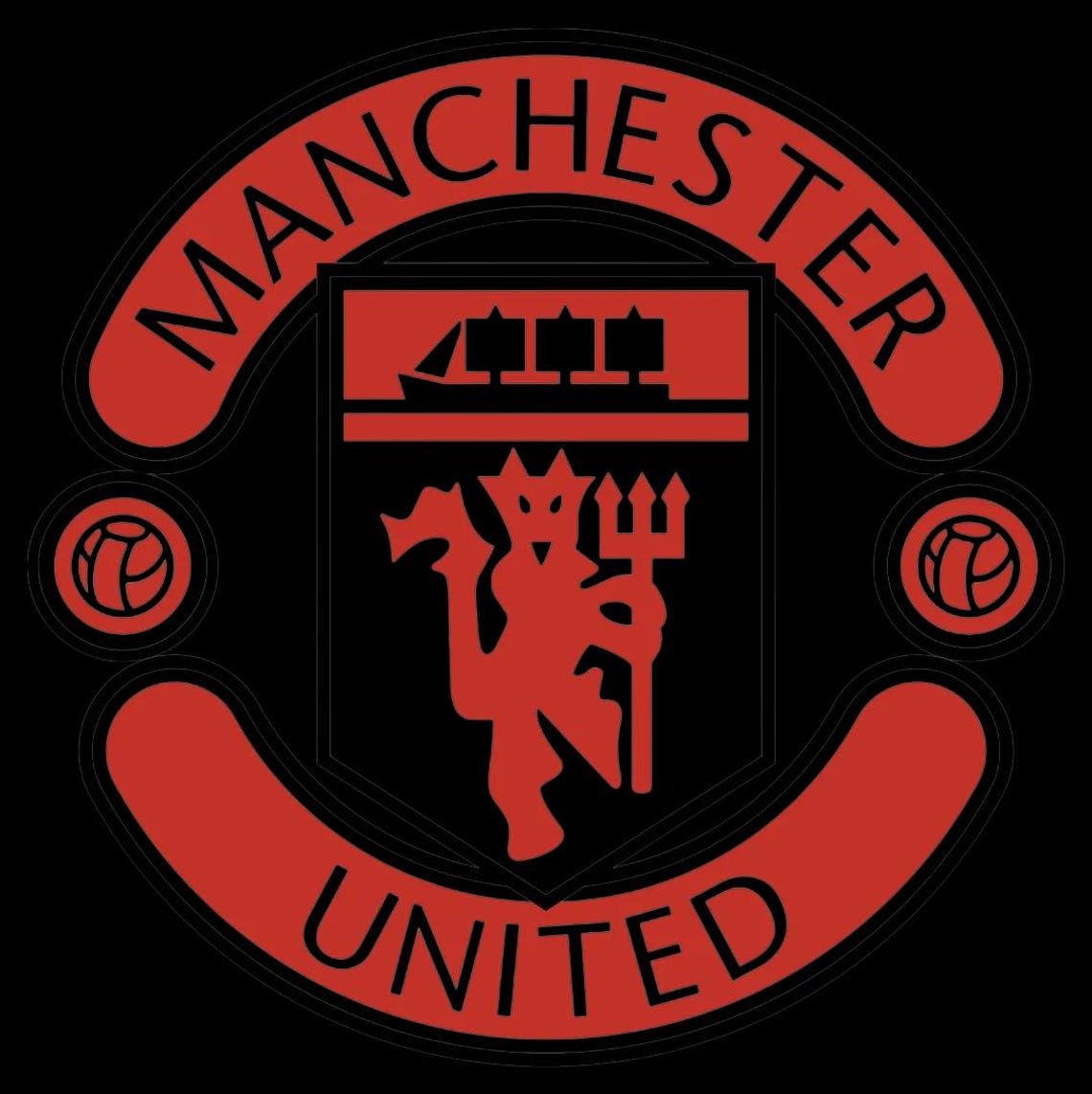 Man Utd Logo PNG: Football Club Digital Prints Sublimation , stickers , prints - Image 6