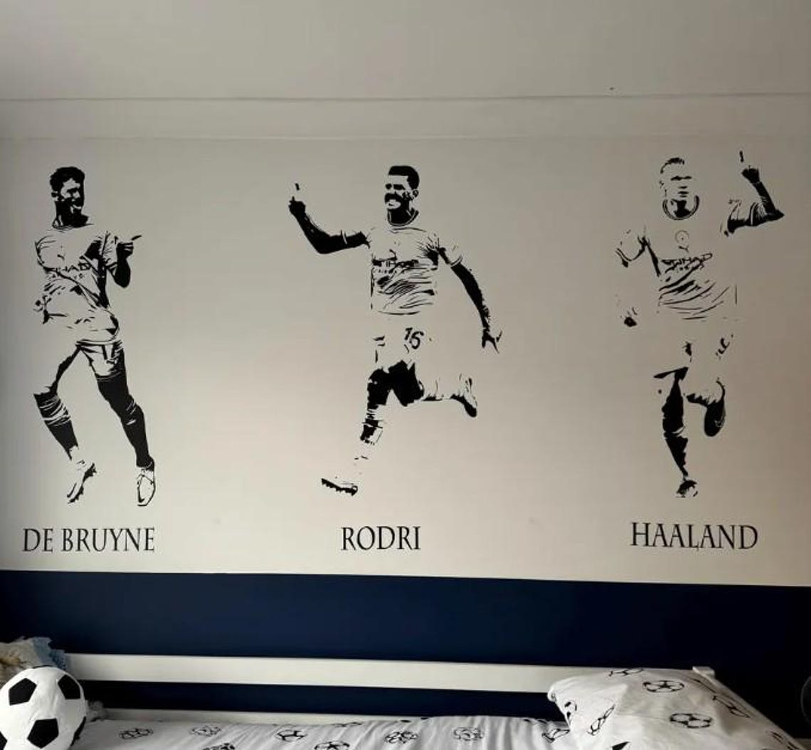Footballers Wall Decals: Messi, Ronaldo, Mbappe, & More - Vinyl Transfers - Image 8
