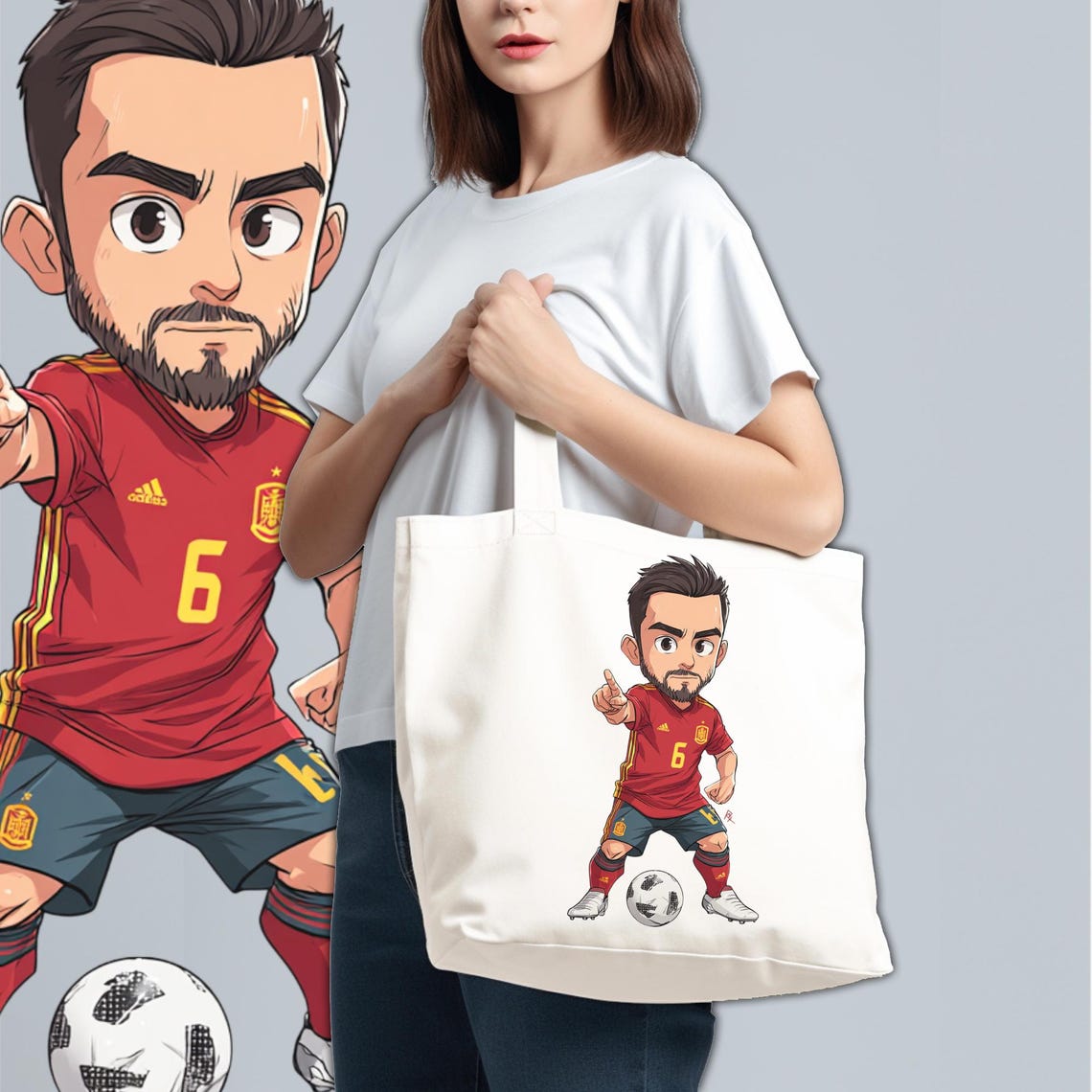 Chibi Soccer Icons – Popular Football Players Illustration - Image 8
