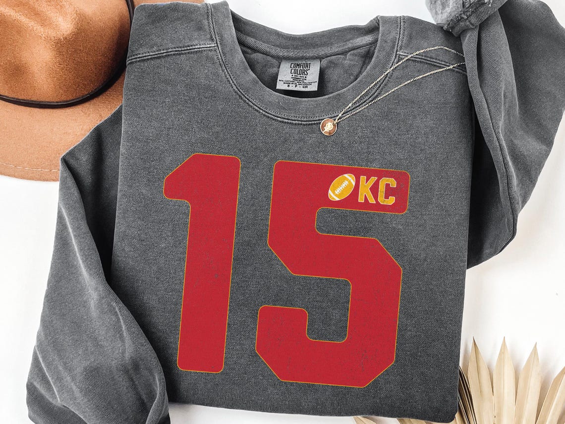 Kansas City Football Six PNGs, SVG Clipart, Digital Download for Crafters, Sublimation, KC Fan Sticker, Sports Scrapbook - Image 9