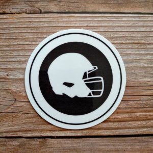 Football Helmet vinyl sticker