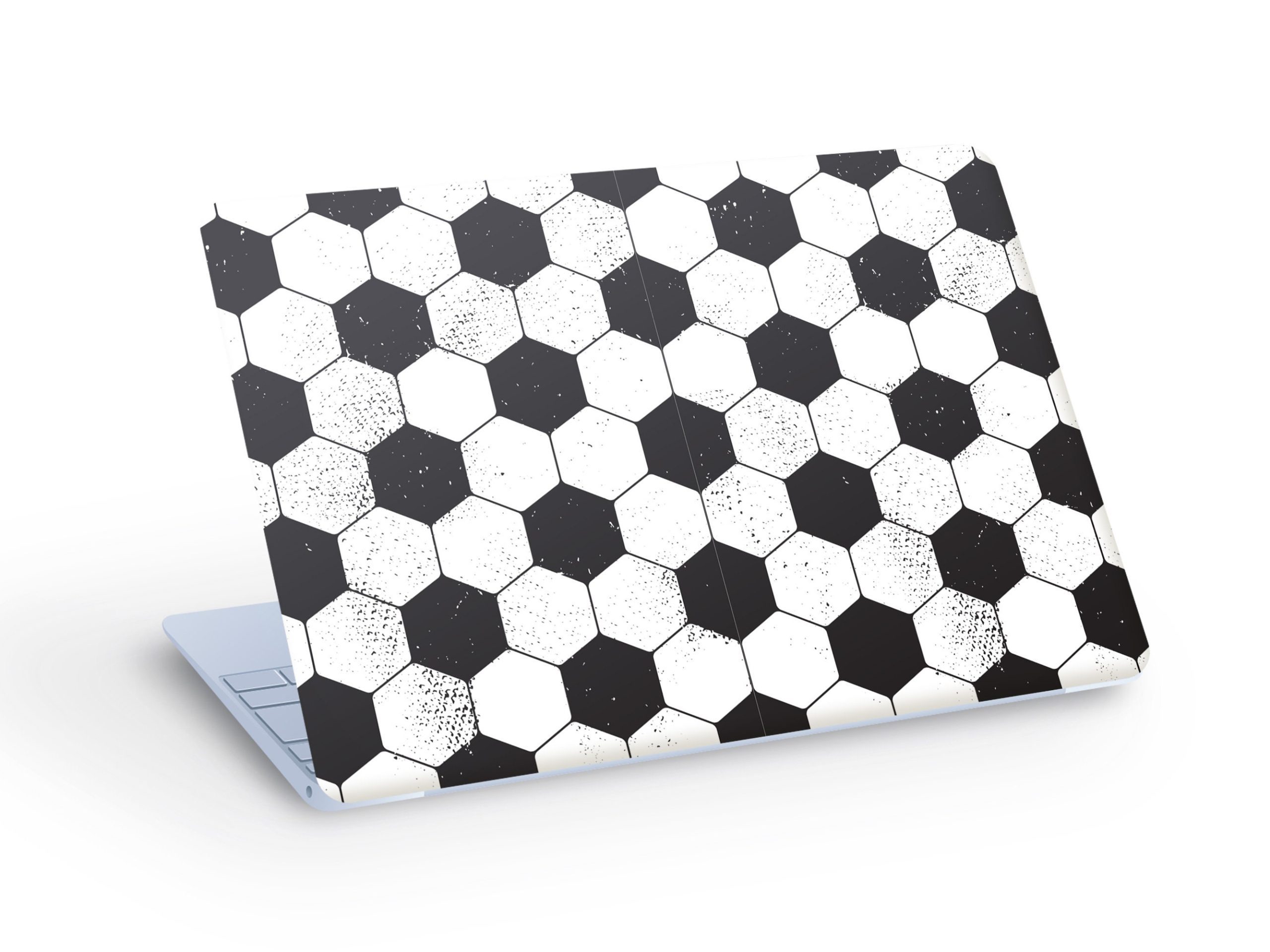 FOOTBALL LAPTOP SKIN Decal Sticker, Football Soccer Laptop Skin Decal - Custom Size